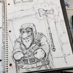 245800377 10226001607329702 3206709480340966401 N Kelly Eros - Concept Art - Dwarf Cleric