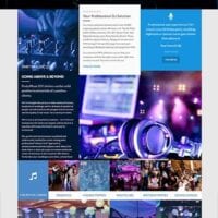 Partymusicdjs Web Design 01 Kelly Eros - Website Design and Website Development