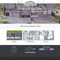 Stoneshire Gate Web Design 01 Kelly Eros - Website Design and Website Development