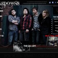 The Shakedowns Web Design 01 Kelly Eros - Website Design and Website Development