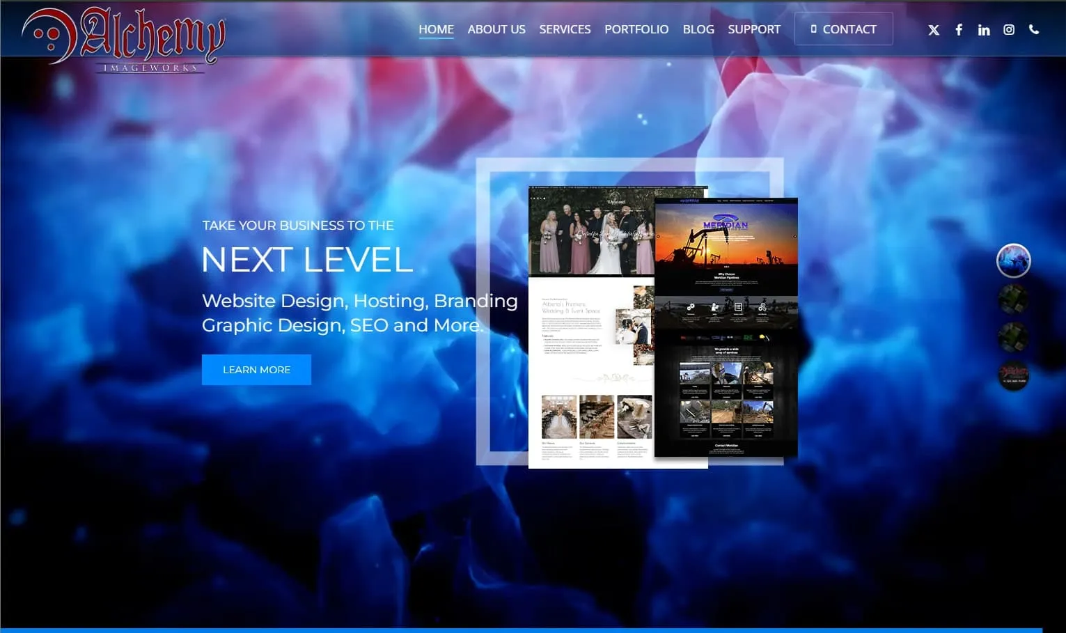 ebsite Design & Development in Stony Plain, Spruce Grove and The World