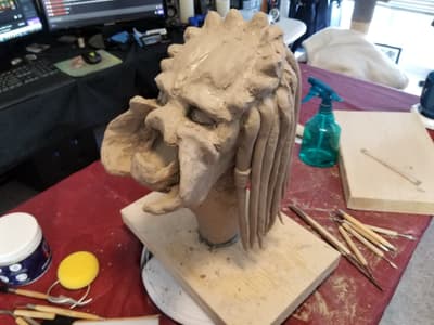 Predator Sculpture - Kelly Eros