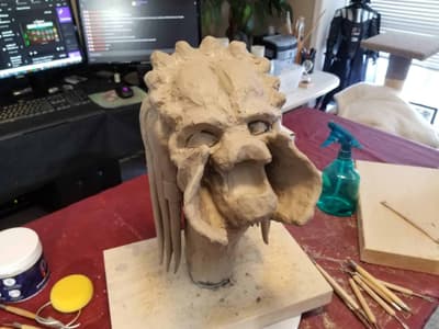 Predator Sculpture - Kelly Eros