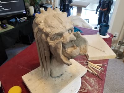Predator Sculpture - Kelly Eros