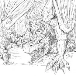 Dragon 02 Min Kelly Eros - Red Dragon Art