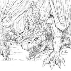 Kelly Eros - Red Dragon Art