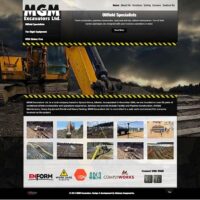 Mgmexcavators Web Design 01 Kelly Eros - Website Design and Website Development