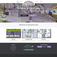 Stoneshire Gate Web Design 01 Kelly Eros - Website Design and Website Development
