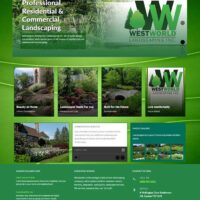 Westworld Landscaping Website 01 Kelly Eros - Website Design and Website Development
